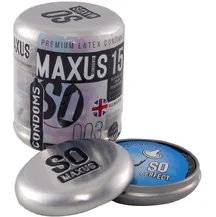 Ультратонкие презервативы Maxus 003 15 шт с кейсом