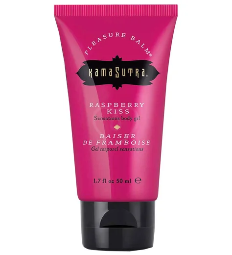 Стимулирующий гель KamaSutra Pleasure Balm Sensations Raspberry Kiss Малина 50 мл фото 1