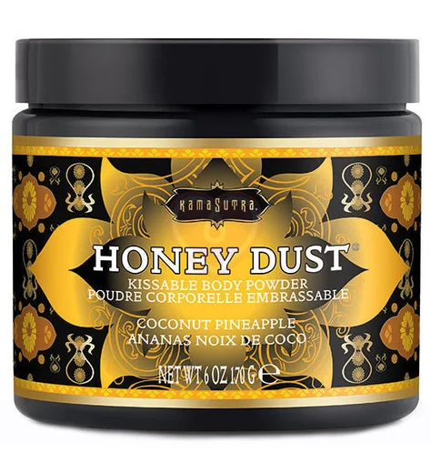 Ароматная пудра для тела KamaSutra Honey Dust Coconut Pineapple Ананас и кокос 170 г фото 1