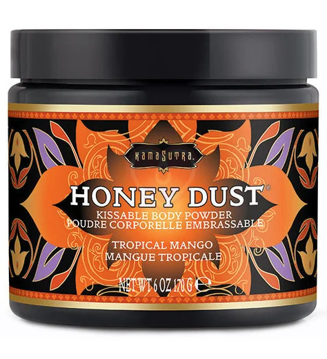 Ароматная пудра для тела KamaSutra Honey Dust Tropical Mango Манго 170 г фото 1