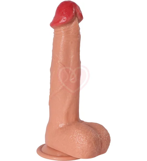 Реалистичный вибратор Real на присоске с пультом фото 1