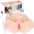 Мастурбатор вагина и анус Kokos Maria Onahole Real Vagina с двойным слоем и вибрацией фото 6