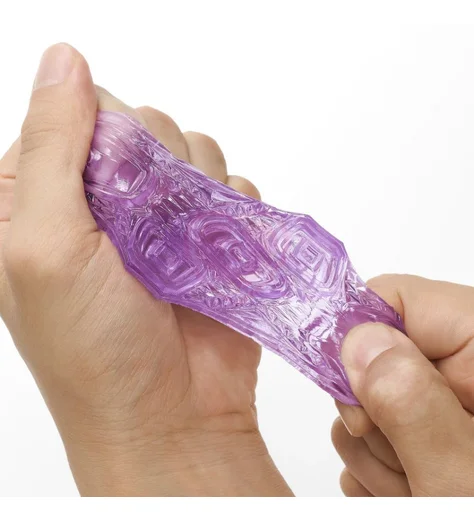 Мини мастурбатор Tenga Uni Amethyst фиолетовый фото 2