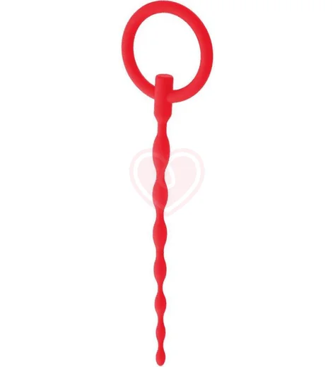 Уретральный плаг Black Red by Toyfa красный фото 1