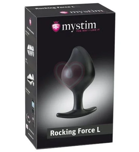 Анальная пробка с электростимуляцией Mystim Rocking Force L фото 2