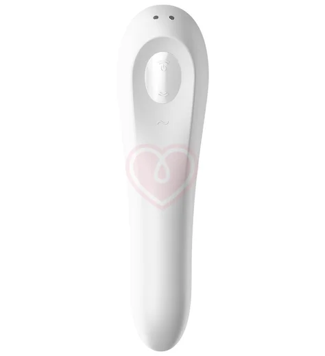 Вакуумно-волновой вибратор с приложением Satisfyer Dual Pleasure белый фото 4