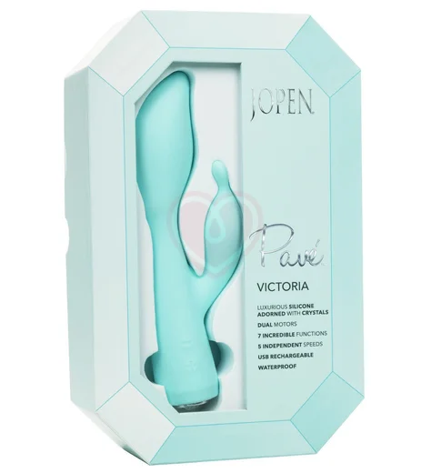 Вибратор Pave Victoria с клиторальным стимулятором фото 6