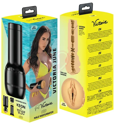 Мастурбатор Kiiroo Feel Victoria June копия вагины фото 10