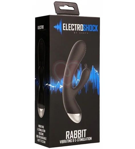 Вибратор с электростимуляцией Shots Rabbit Vibrator фото 3