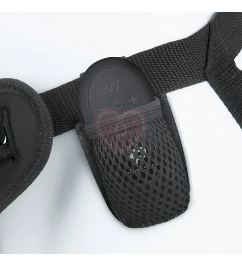 Рельефный вибрострапон с пультом Pegasus Curved Ripple розовый фото 4