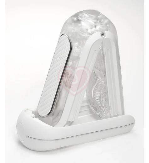 Мастурбатор Tenga Flip Zero Gravity EV с вибрацией белый фото 2