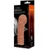 Стимулирующая насадка с крупными пузырьками Kokos Penis Sleeve PS005-L фото 3