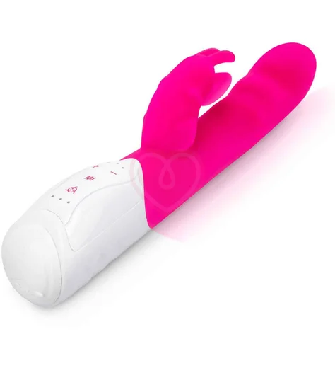 Вибратор-кролик с эффектом всасывания Clitoral Suction Rabbit розовый фото 8
