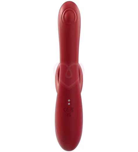 Вибратор-кролик Amovibe Trio Bliss красный фото 7