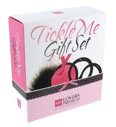 Набор для любовных игр LoversPremium Tickle Me Gift Set розовый фото 5