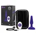 Анальная вибропробка b-Vibe trio с 3 моторчиками фиолетовая фото 2