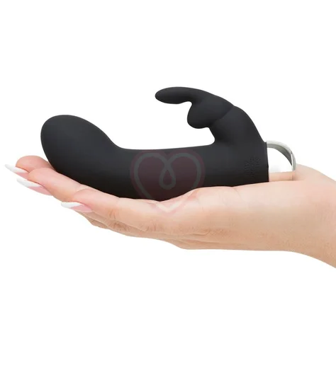 Вибратор с клиторальным стимулятором '50 оттенков серого' Greedy Girl Mini фото 4