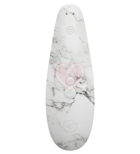 Бесконтактный клиторальный стимулятор Womanizer Classic 2 Marilyn Monroe белый мрамор фото 7