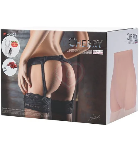 Мастурбатор Kokos Cherry вагина и анус с вибрацией фото 6