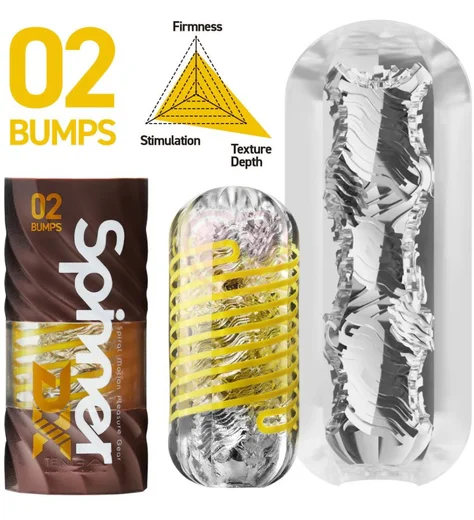 Мастурбатор Tenga Spinner DX 02 Bumps фото 2