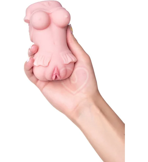 Реалистичный мастурбатор с грудью и вагиной Toyfa Juicy Pussy Little Alower фото 5