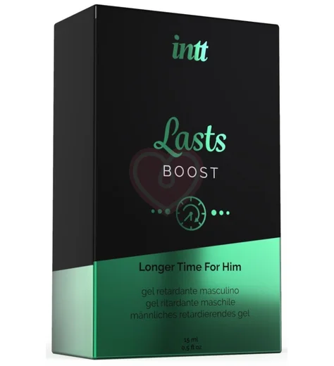 Пролонгирующий гель для мужчин Intt Lasts Boost 15 мл фото 2