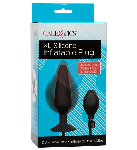Расширяющаяся анальная пробка Silicone Inflatable Plug XL фото 2