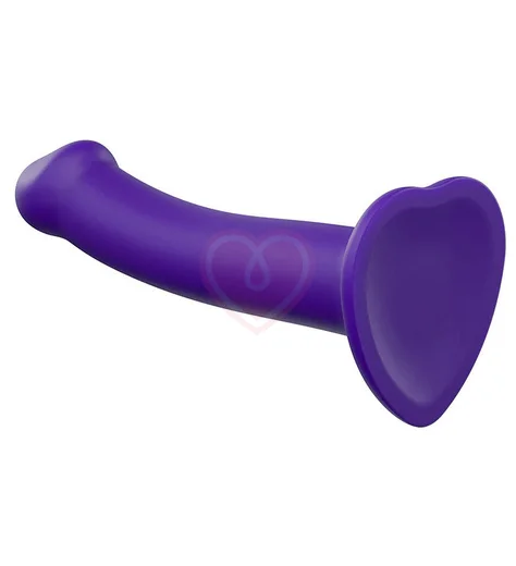 Фаллоимитатор Strap-On-Me Dildo Dual Density Semi-Realistic S 15 см фиолетовый фото 3