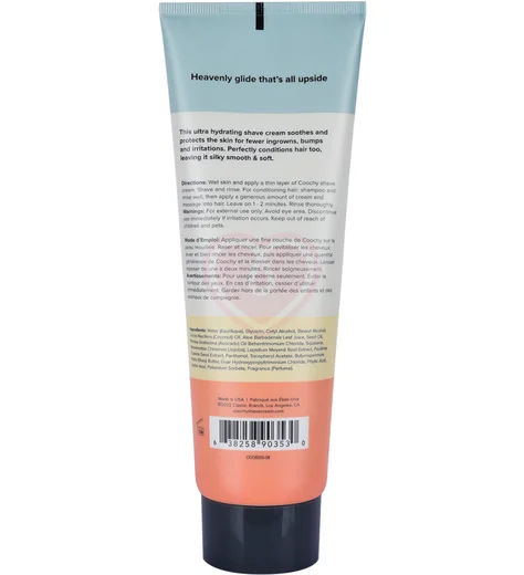 Увлажняющий крем для бритья и душа Coochy Ultra Hydrating Shave Cream с ароматом манго и кокоса 250  фото 2