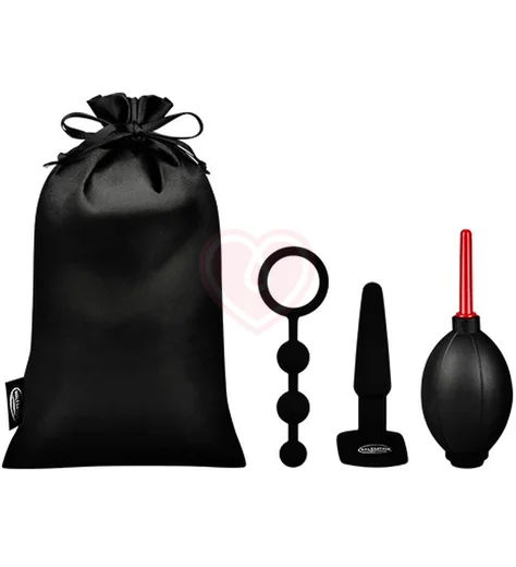 Набор анальных игрушек Malesation Anal Starter Set чёрный фото 2