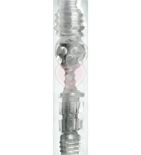 Мастурбатор Fleshlight Ice Butt Crystal анус в прозрачном корпусе фото 5