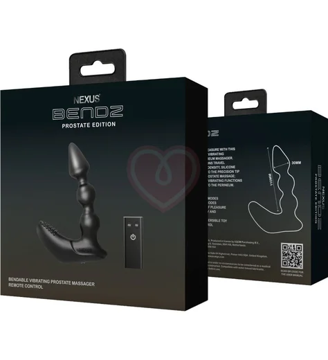 Рельефный стимулятор простаты Nexus Bendz с пультом управления фото 4