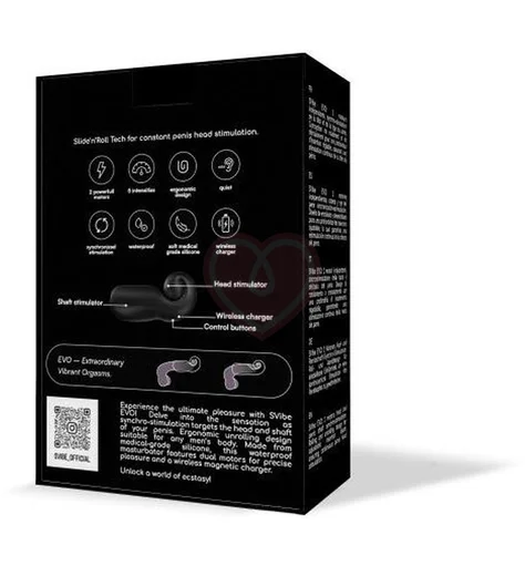 Раскручивающийся мастурбатор Svibe Evo чёрный фото 15