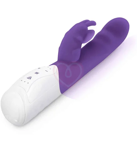 Вибратор-кролик с эффектом всасывания Clitoral Suction Rabbit фиолетовый фото 3