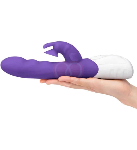 Вибратор-кролик с эффектом всасывания Clitoral Suction Rabbit фиолетовый фото 5