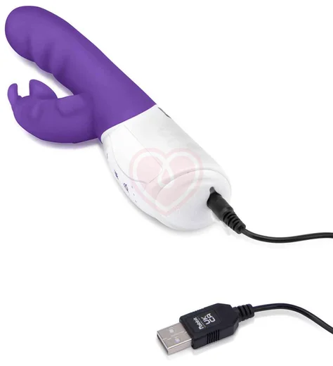 Вибратор-кролик с эффектом всасывания Clitoral Suction Rabbit фиолетовый фото 9