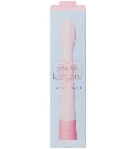 Вибратор со стимуляцией зоны G Iroha Koharu Benitsubomi розовый фото 6
