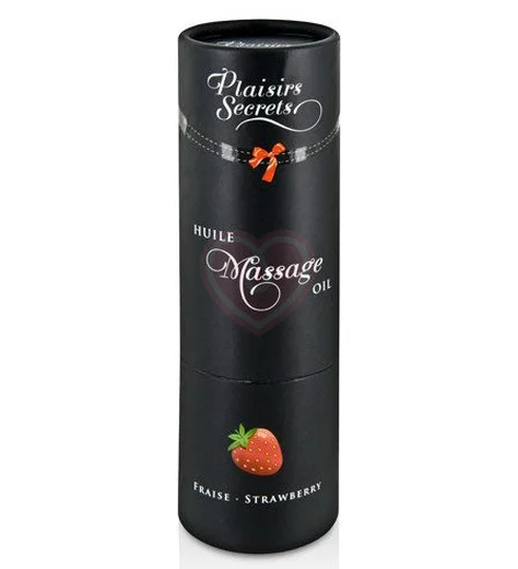 Масло для оральных ласк и массажа Concorde Massage Oil Земляника 59 мл фото 2