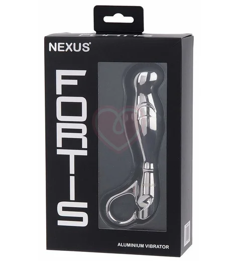 Металлический вибростимулятор Nexus Fortis серебряный фото 4