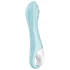 Расширяемый вибратор Satisfyer Air Pump Vibrator 5 с приложением голубой фото 4