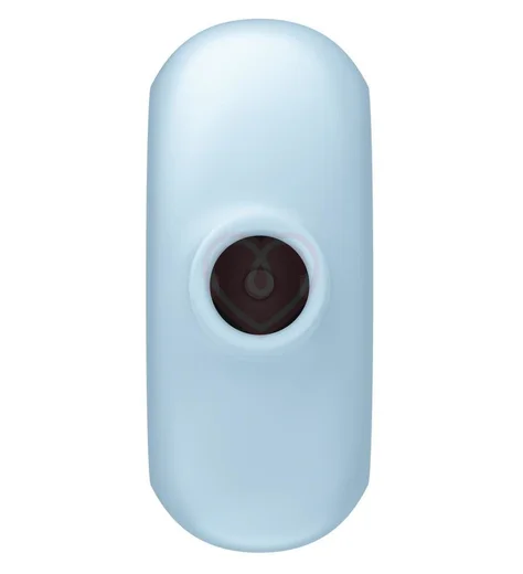 Круглый вакуумный вибростимулятор Satisfyer Pro To Go 3 голубой фото 4