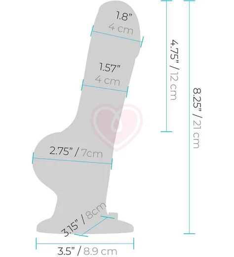 Реалистичный страпон Pegasus с вибрацией и пультом управления 21 см телесный фото 4