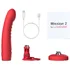 Вибратор на присоске реагирующий на движение Lovense Mission 2 красный фото 4