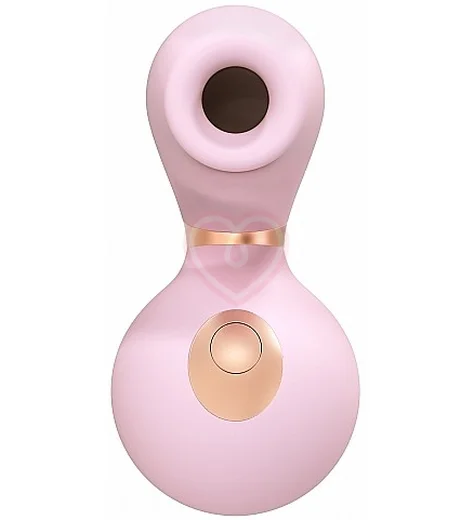 Клиторальный стимулятор с вибрацией Irresistible Invincible розовый фото 3