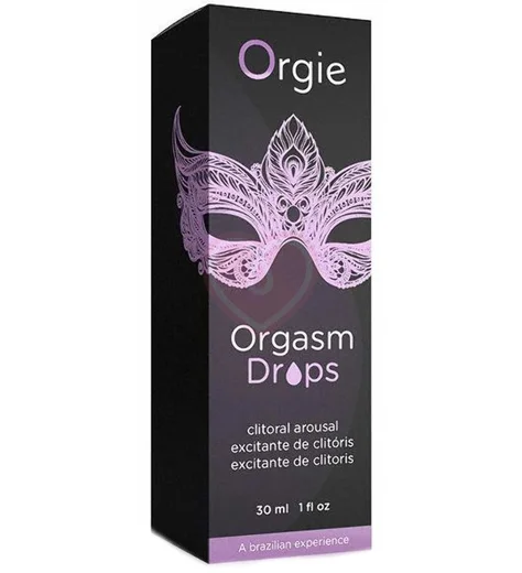 Возбуждающее масло для клитора Orgie Orgasm Drops 30 мл фото 2