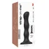 Фаллоимитатор с шариками Strap-On-Me Dildo Geisha Ball размер M 15,3 см чёрный фото 2