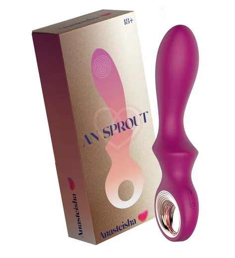 Вибратор с Anasteisha An Sprout с расширяющимся кончиком фото 4