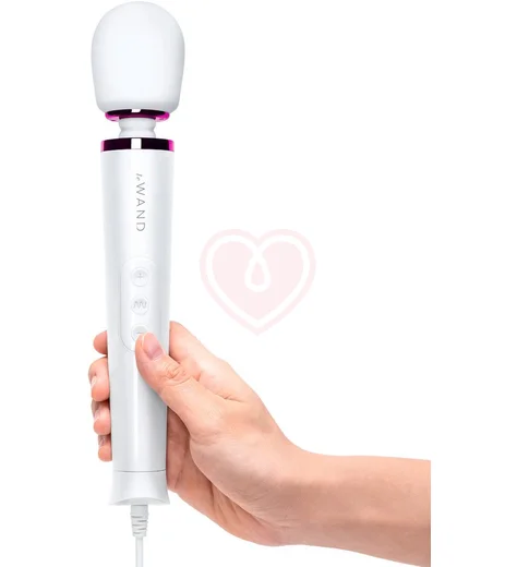 Проводной массажёр Le Wand Petite Plug-In белый фото 2