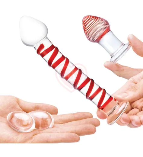 Набор стеклянных игрушек Glas Mr.Swirly фото 3