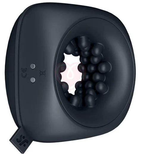 Мужской вибратор Satisfyer Ring Stroker черный фото 3